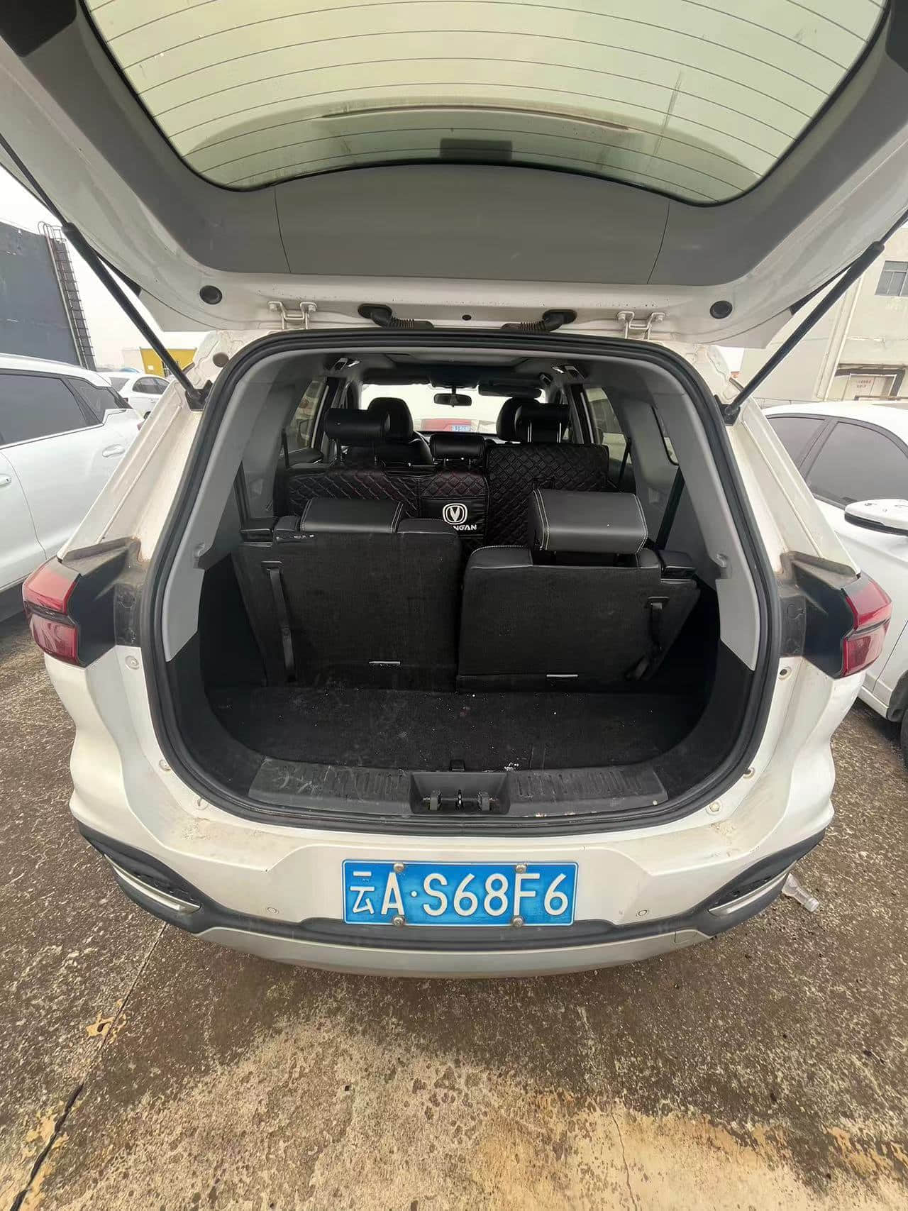 Cheap Used Chery Tiggo 8 2020 1.5TCI white Automatic Gasoline SUV Voiture d'occasion Second Hand Used Cars For Sale From China