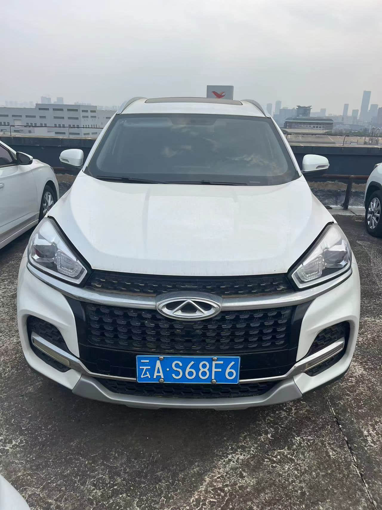 Cheap Used Chery Tiggo 8 2020 1.5TCI white Automatic Gasoline SUV Voiture d'occasion Second Hand Used Cars For Sale From China