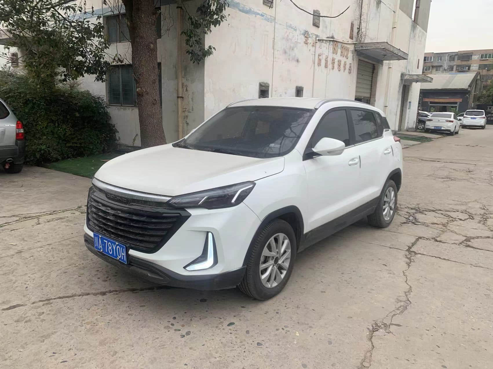 Cheap Used Beijing Zhida X3 2019 1.5T CVT white Manual Gasoline SUV Voiture occasion pas cher Second Hand Used Cars For Sale From China