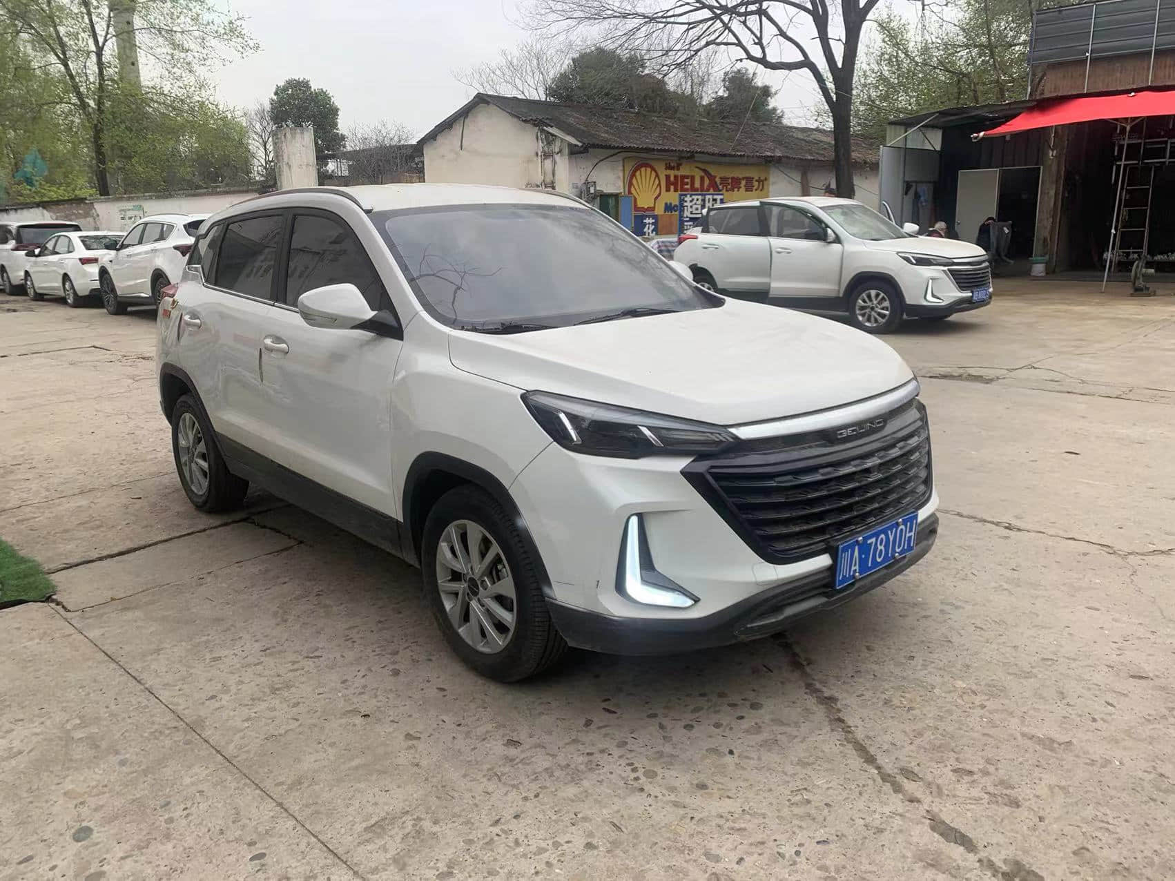 Cheap Used Beijing Zhida X3 2019 1.5T CVT white Manual Gasoline SUV Voiture occasion pas cher Second Hand Used Cars For Sale From China