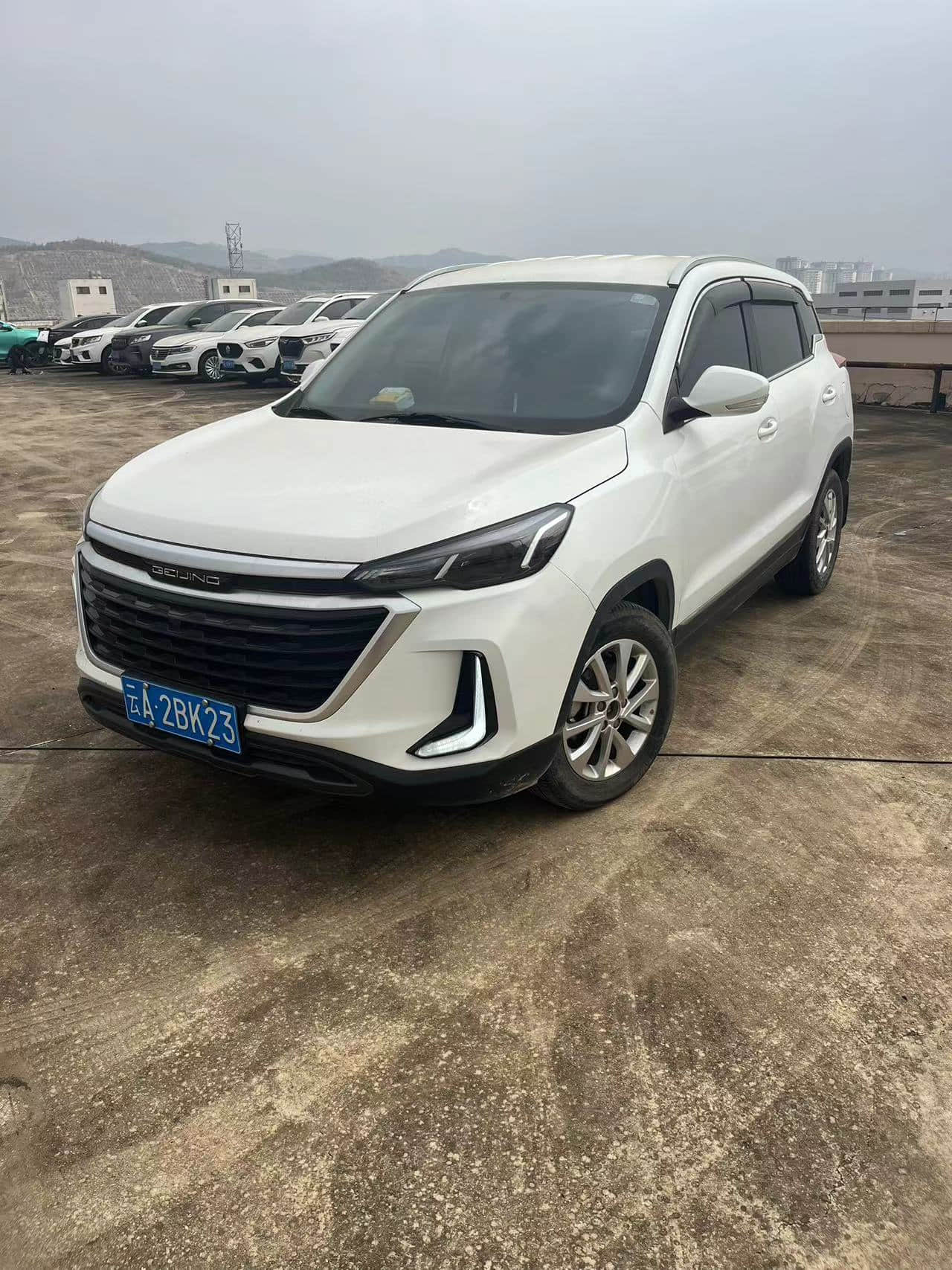 Cheap Used Beijing Zhida X3 2019 1.5T CVT white Manual Gasoline SUV Voiture occasion pas cher Second Hand Used Cars For Sale From China