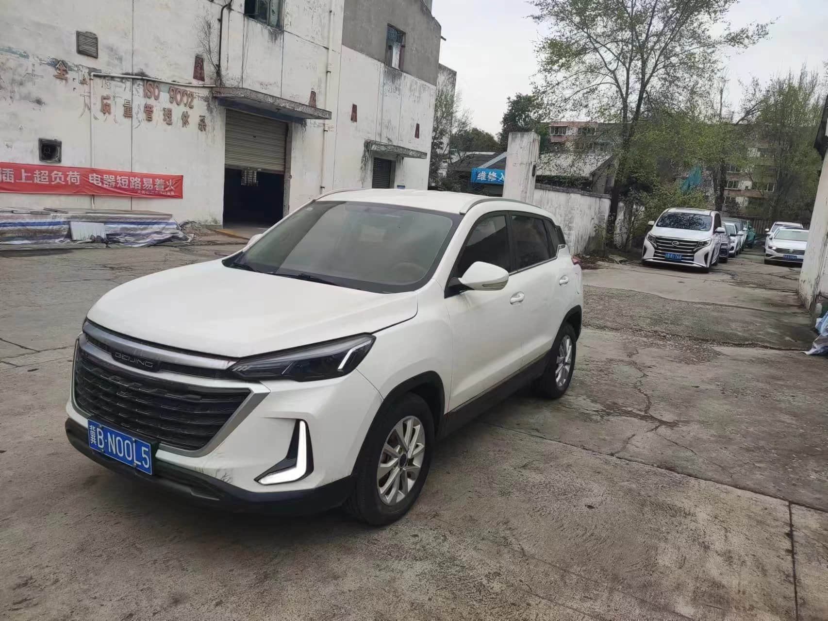 Cheap Used Beijing Zhida X3 2019 1.5T CVT white Manual Gasoline SUV Voiture occasion pas cher Second Hand Used Cars For Sale From China