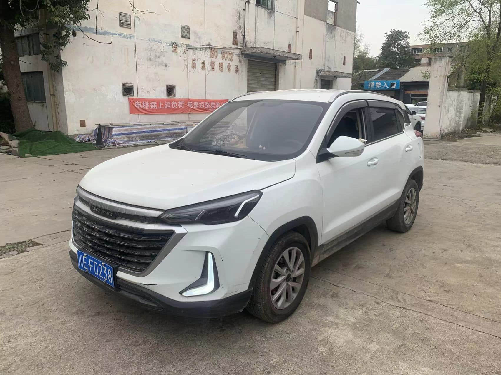 Cheap Used Beijing Zhida X3 2019 1.5T white Manual Gasoline SUV Voiture occasion pas cher Second Hand Used Cars For Sale From China