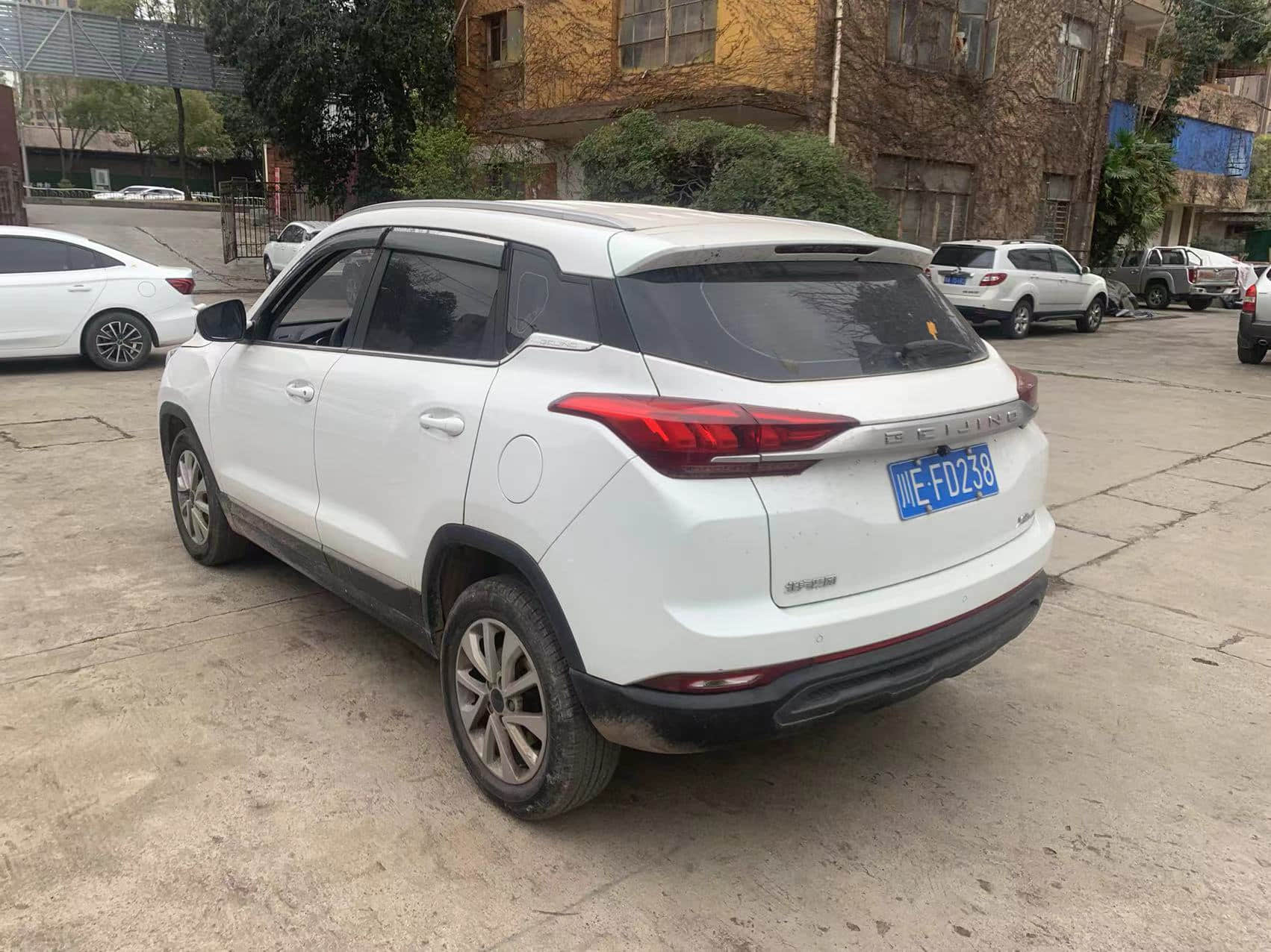 Cheap Used Beijing Zhida X3 2019 1.5T white Manual Gasoline SUV Voiture occasion pas cher Second Hand Used Cars For Sale From China