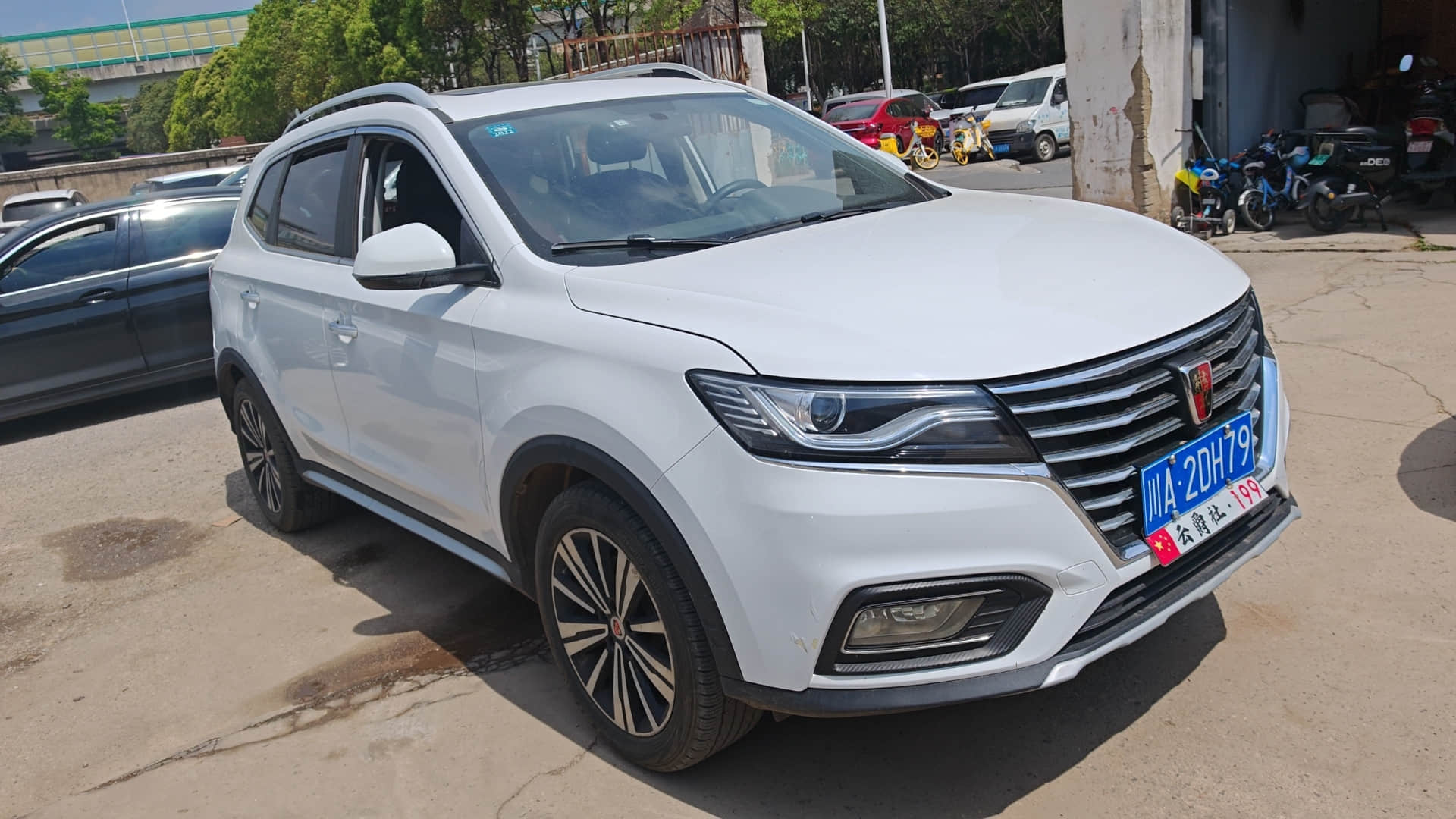 High Quality Used Roewe RX5 2020 20T white Automatic Gasoline SUV Voiture d'occasion Second Hand Used Cars For Sale From China