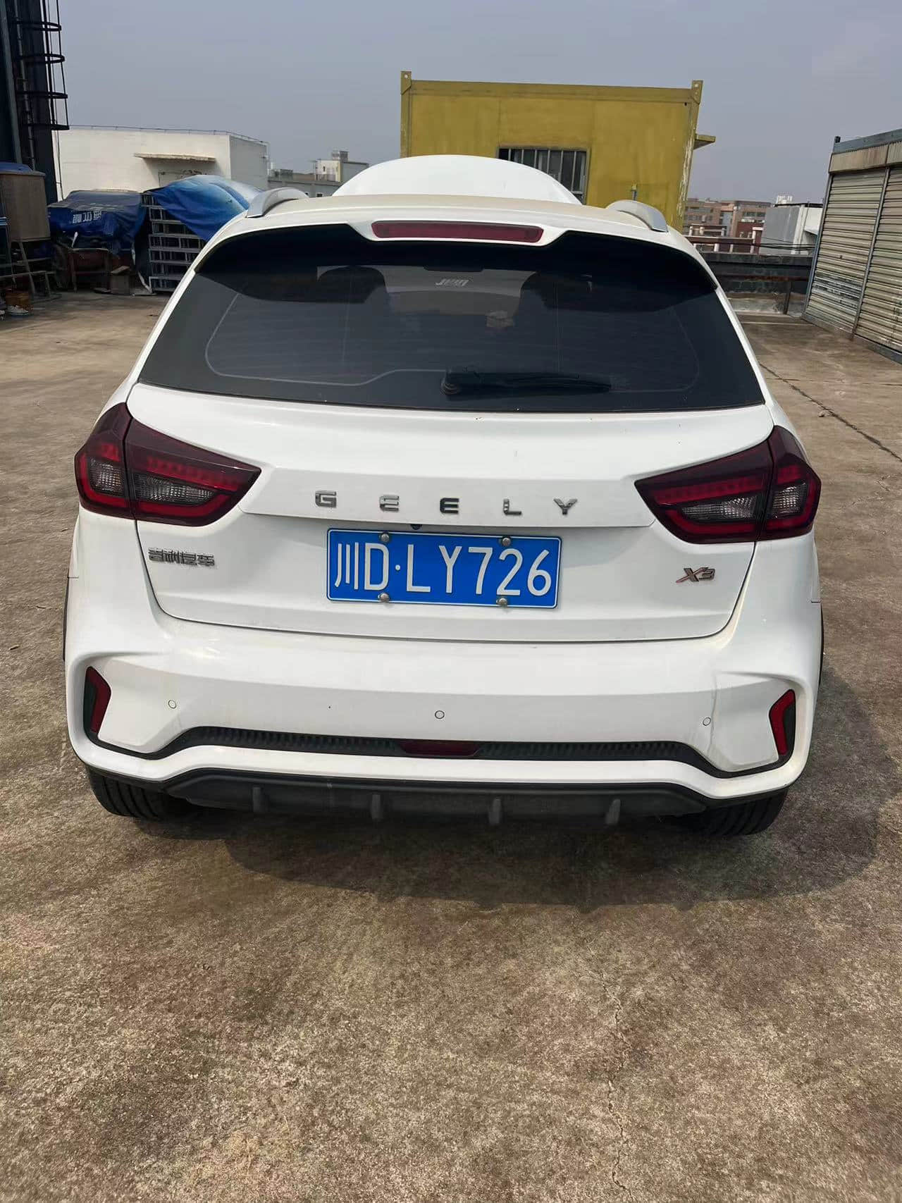 High Quality Used Geely Vision X3 2021 PRO 1.5L CVT White Automatic Gasoline SUV Voiture Occasion pas Cher Second Hand Used Cars For Sale From China