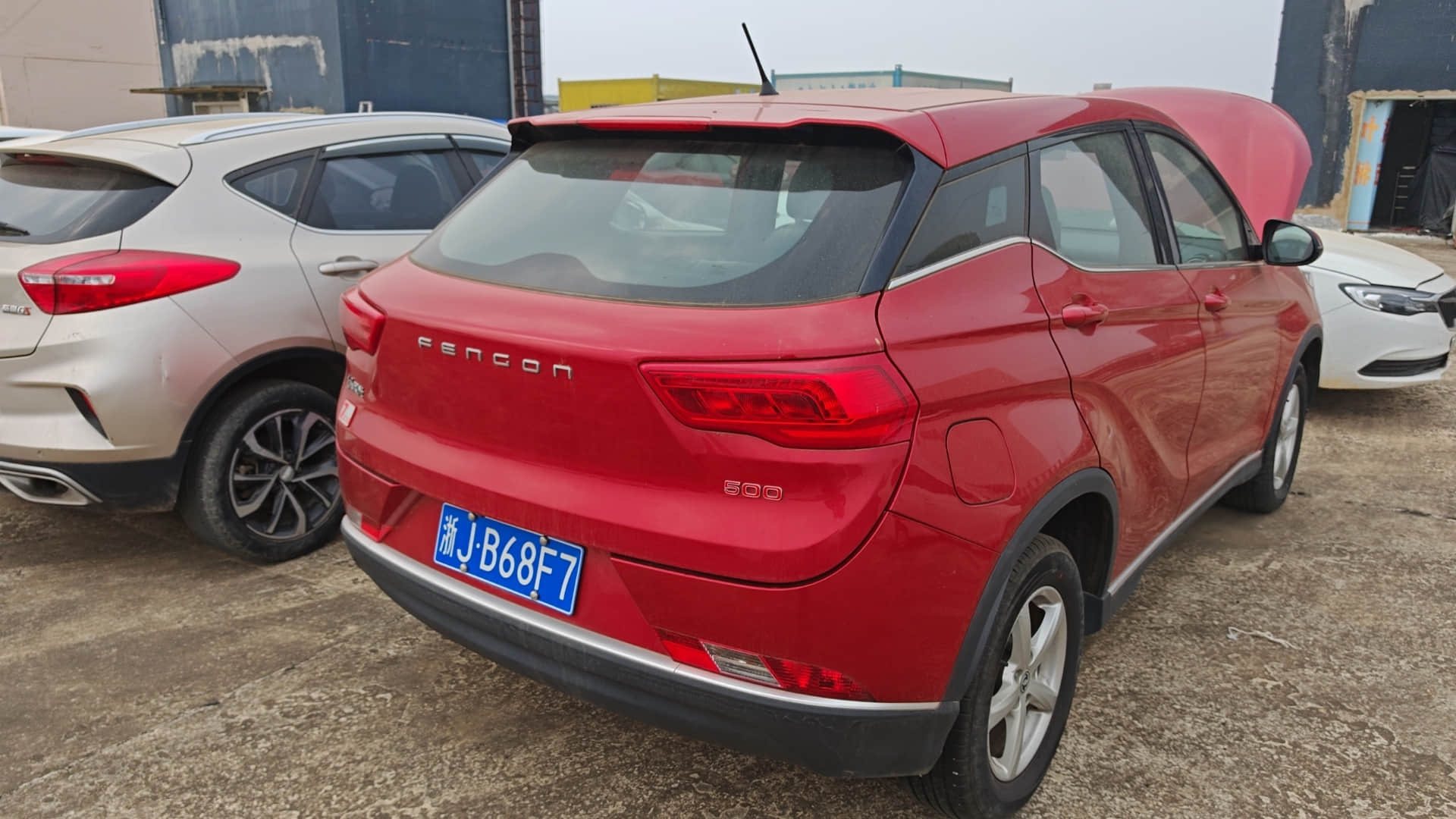 High Quality Used FENCON 500 2021 1.5L red Manual Gasoline SUV Voiture occasion pas cher Second Hand Used Cars For Sale From China