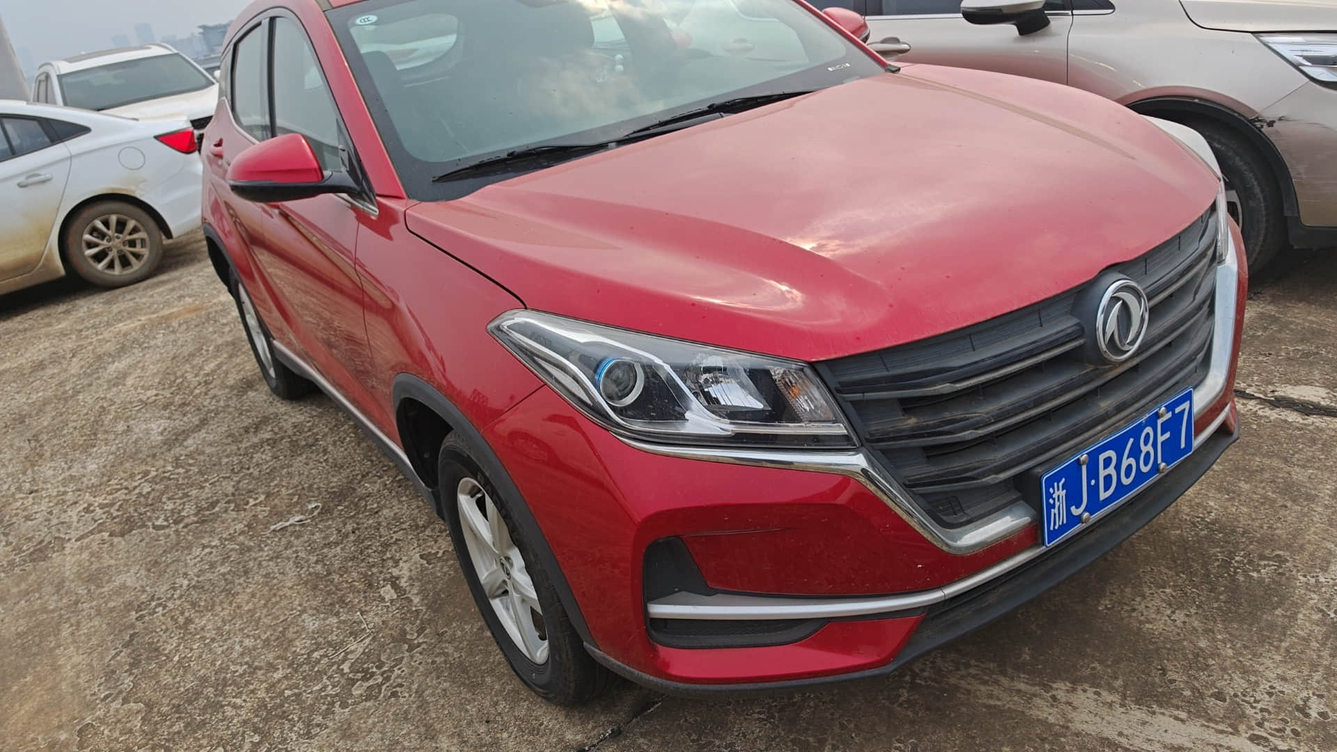 High Quality Used FENCON 500 2021 1.5L red Manual Gasoline SUV Voiture occasion pas cher Second Hand Used Cars For Sale From China