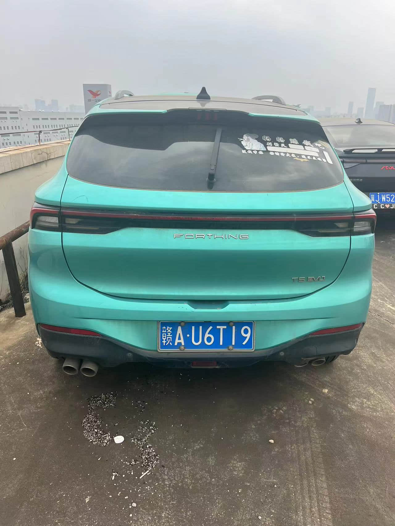 HOT Used Forthing 2021 1.5TD DCT Light Green Automatic Gasoline SUV Second Hand Used Cars Voiture d'occasion For Sale From China