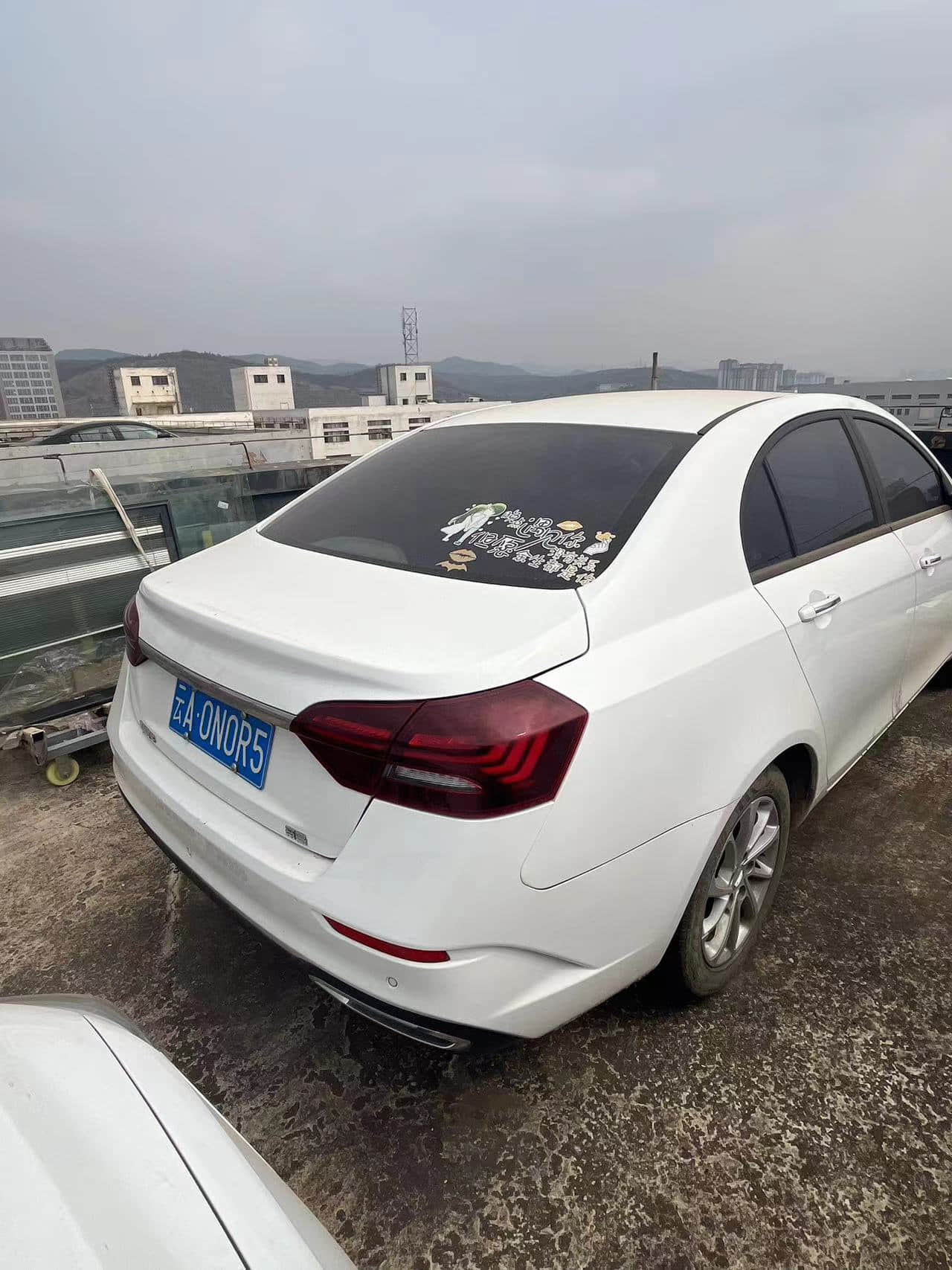 High Quality Used Geely Emgrand 2022 fourth 1.5L CVT White Automatic Gasoline Sedan Voiture D'occasion pas cher Second Hand Used Cars For Sale From China