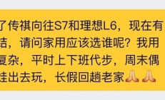 传祺向往S7和理想L6，谁是更懂家庭出行的超值之选？