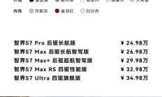 智界S7智能安全重磅升级，华为技术让人应接不暇