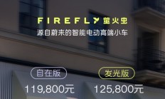 firefly萤火虫 全部在售firefly萤火虫上市 售价为11.98-12.58万