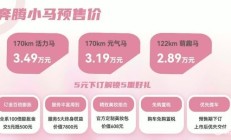 3万块钱买匹“马” 奔腾小马预售价公布